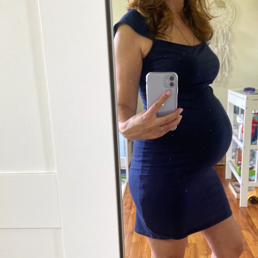 Reformation bodycon ribbed knit dress size M